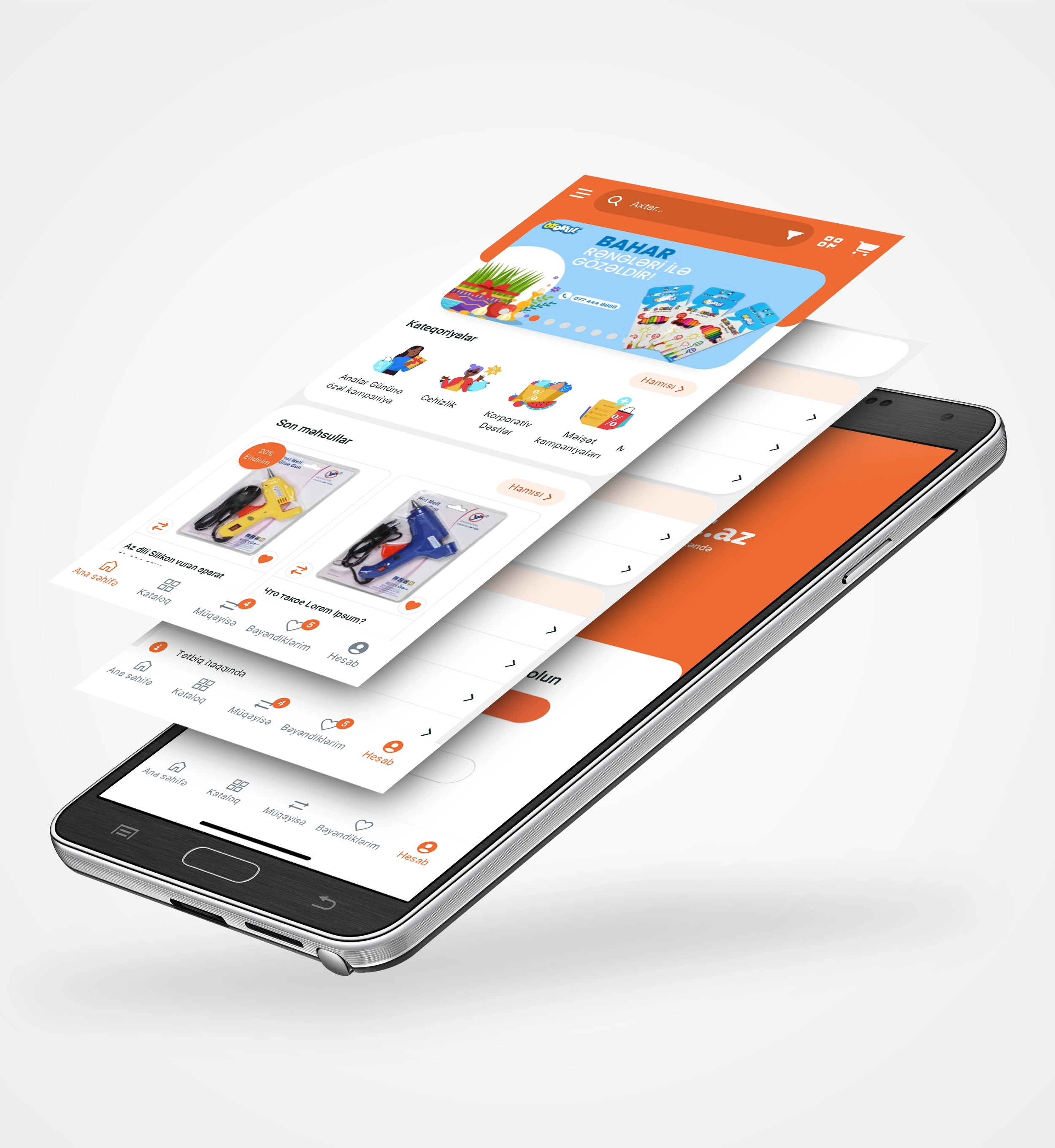 Landing Mobile APP