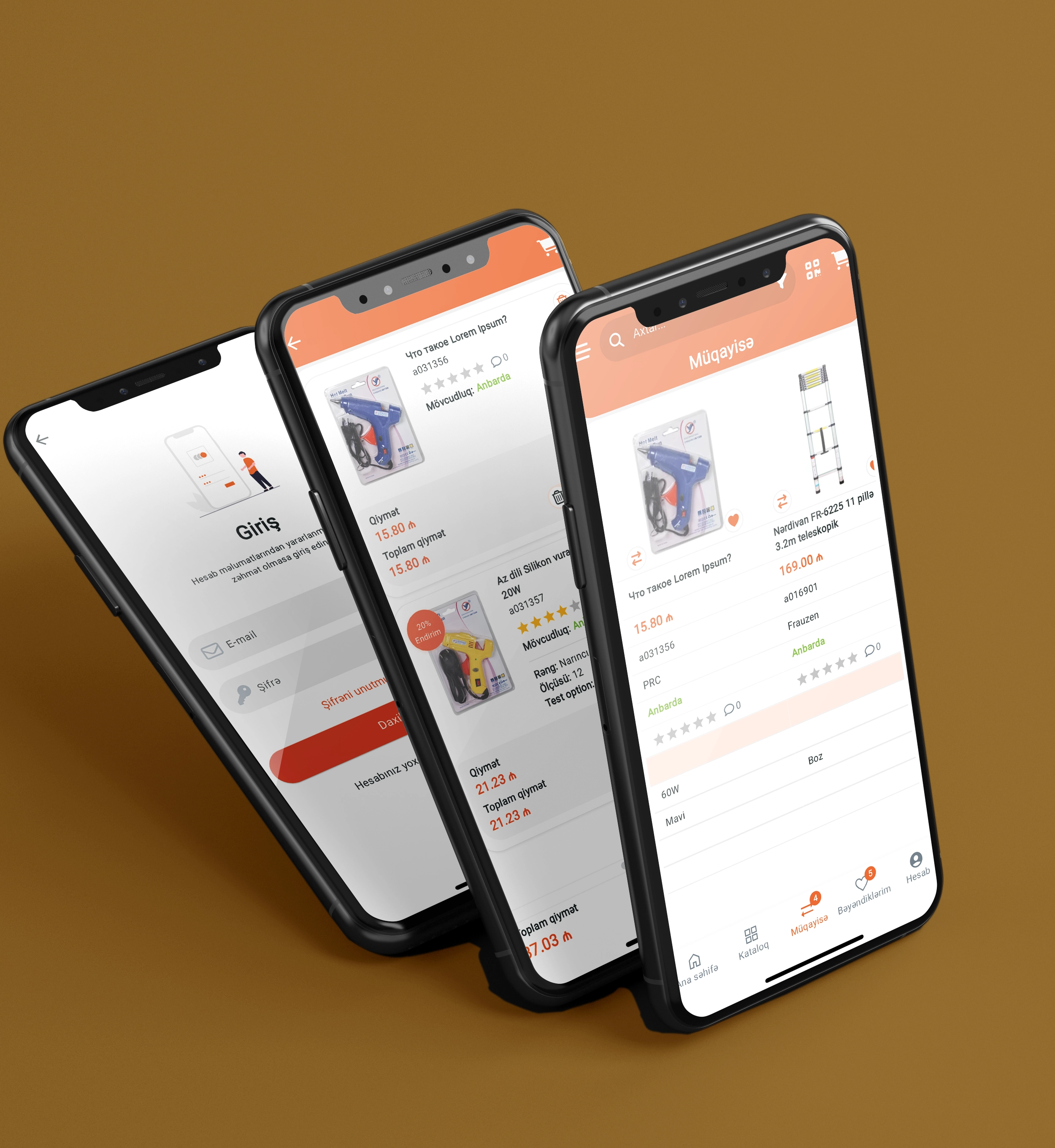 Landing Mobile APP