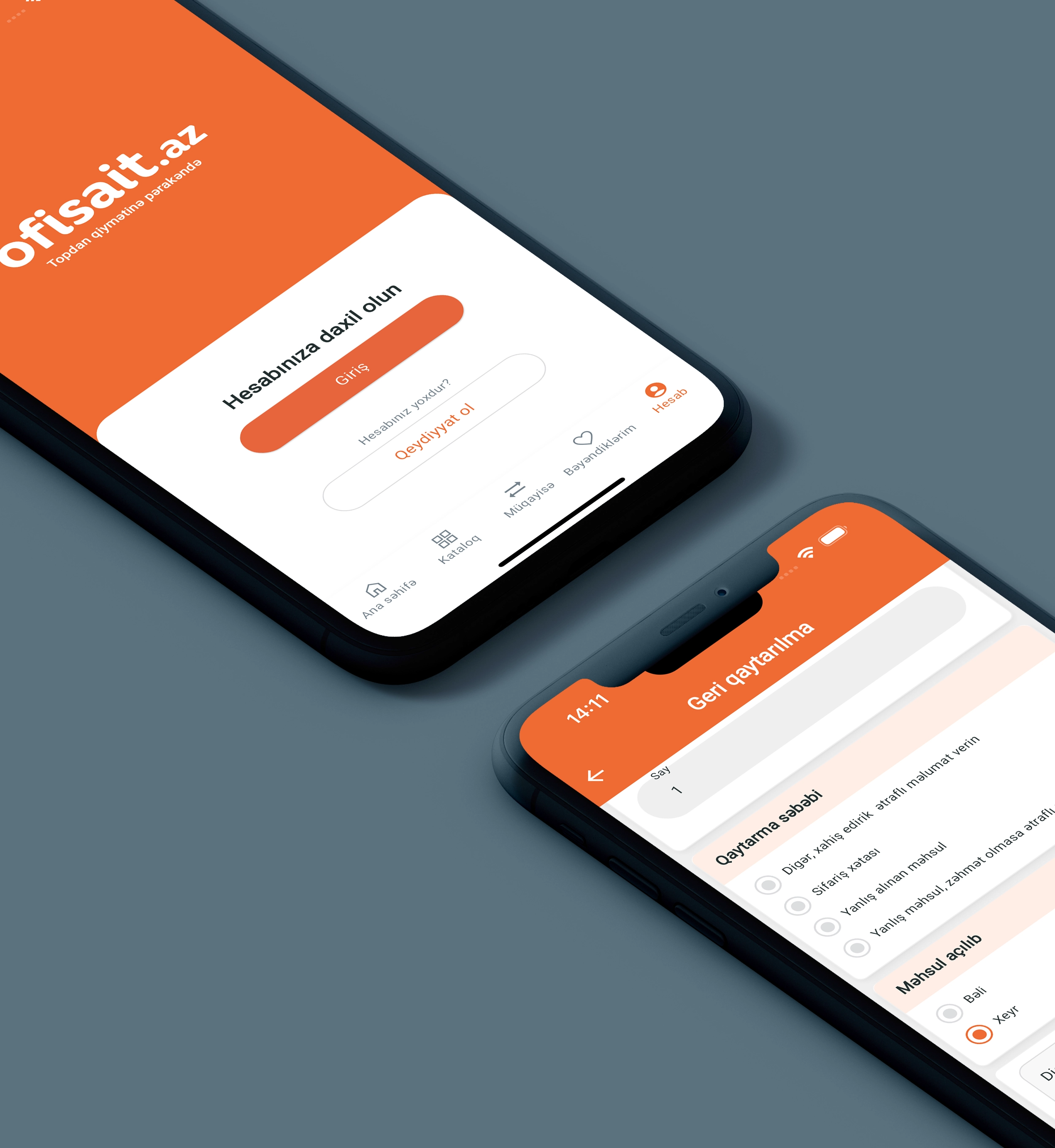Landing Mobile APP